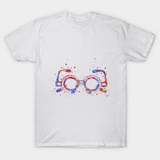 Optical Lens Trial Frame Eyeglass Optometry T-Shirt